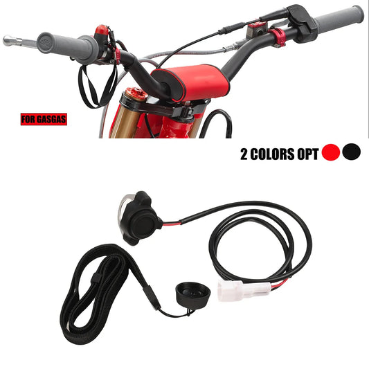 Motorcycles Accessories Emergency Kill Switch Magnetic Top Cap with Wrist Strap For GASGAS 2 Stroke Pocket Mini Dirt Bike ATV