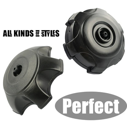 Universal Off Road Vehicle Fuel Gas Tank Cap Lid Replacement Plastic Covers for 49cc 70cc 90CC 110cc ATV Dirt Bike Accessories