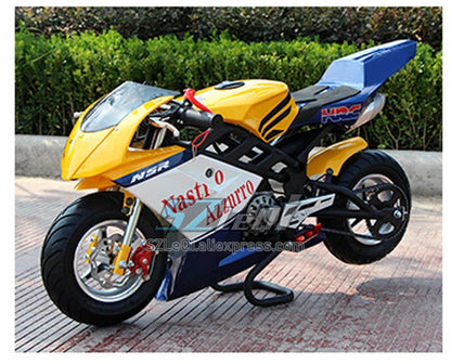 49CC 50CC 2Stroke Mini Motorcycle Small Buggy Gasoline Scooter ATV off-road Superbike Adult Vehicle Mountain Child Gas Moto Bike