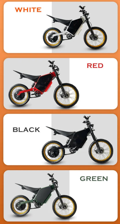 High Power 48V 3000W 72V 15000W Ebike