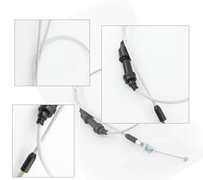 LINGQI Universal Throttle Cable Line for 49cc 50cc 70cc 90cc 110cc 125cc ATV Quad 4 Wheeler Mini Pit Dirt Bike