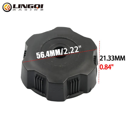 Universal Off Road Vehicle Fuel Gas Tank Cap Lid Replacement Plastic Covers for 49cc 70cc 90CC 110cc ATV Dirt Bike Accessories