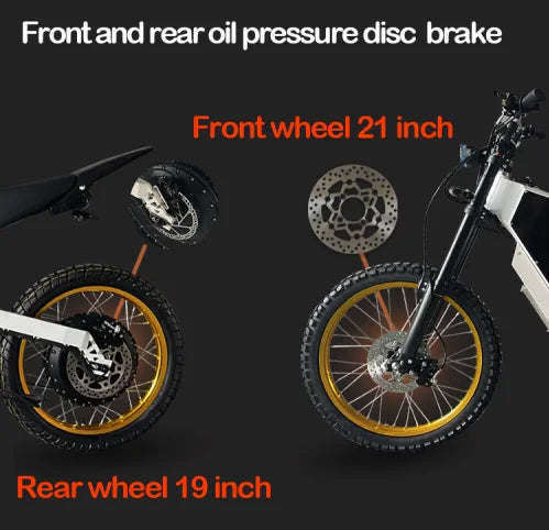 High Power 48V 3000W 72V 15000W Ebike