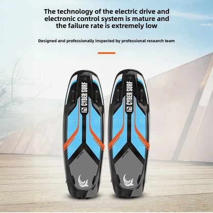 Carbon Fibre Powered Water Float Board Electric Surfboard Special Skateboard Electric Surfboard 15 KW Professional Carbon Fibre