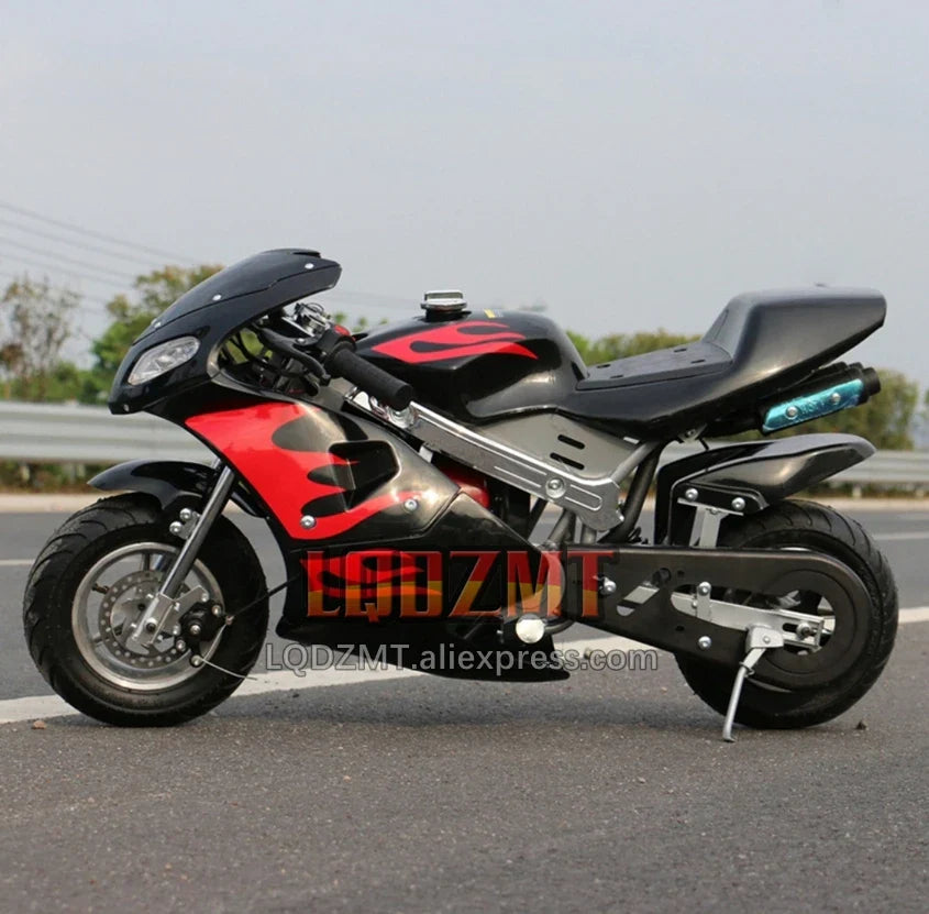 49CC 50CC 4-Stroke Gasoline MINI Motorcycle Street Sports Racing Small Dirt Bikes Adult Children Boy Girl Child Men Women MOTO