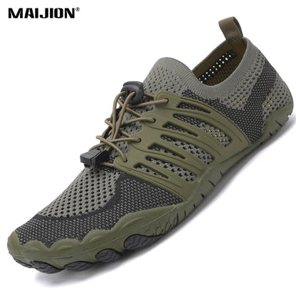 Unisex Quick-drying Aqua Shoes Non-slip Drainage Beach Swimming Pool Surf Wading Diving Boating Kayaking Water Sneakers