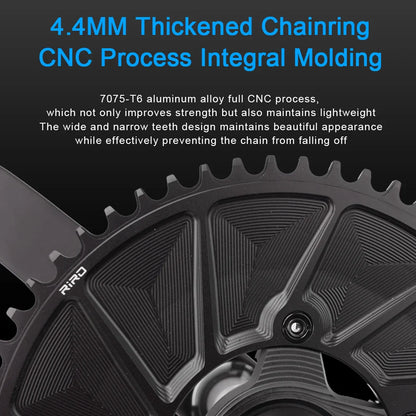 RIRO 110 BCD Chainring 9/10/11/12S Road Bike Chainring Aluminum Alloy Road Bicycle Chainwheel for SHIMANO R7000 R8000 R9100