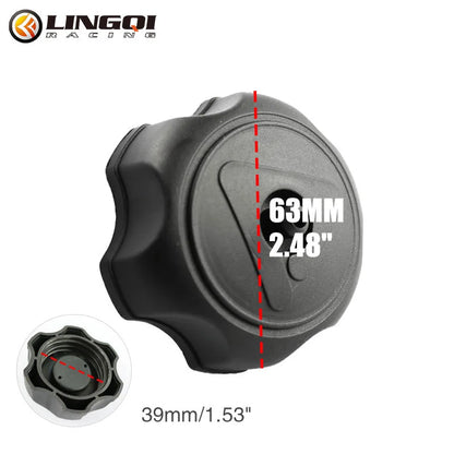 Universal Off Road Vehicle Fuel Gas Tank Cap Lid Replacement Plastic Covers for 49cc 70cc 90CC 110cc ATV Dirt Bike Accessories