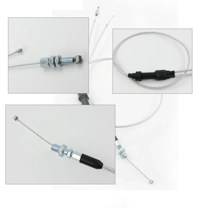 LINGQI Universal Throttle Cable Line for 49cc 50cc 70cc 90cc 110cc 125cc ATV Quad 4 Wheeler Mini Pit Dirt Bike