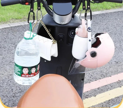 2Pcs/Set Electric Bike Hook,Front Universal Bicycle,Motorcycle Hook,Helmet Buckle,Special Electric Bike Storage